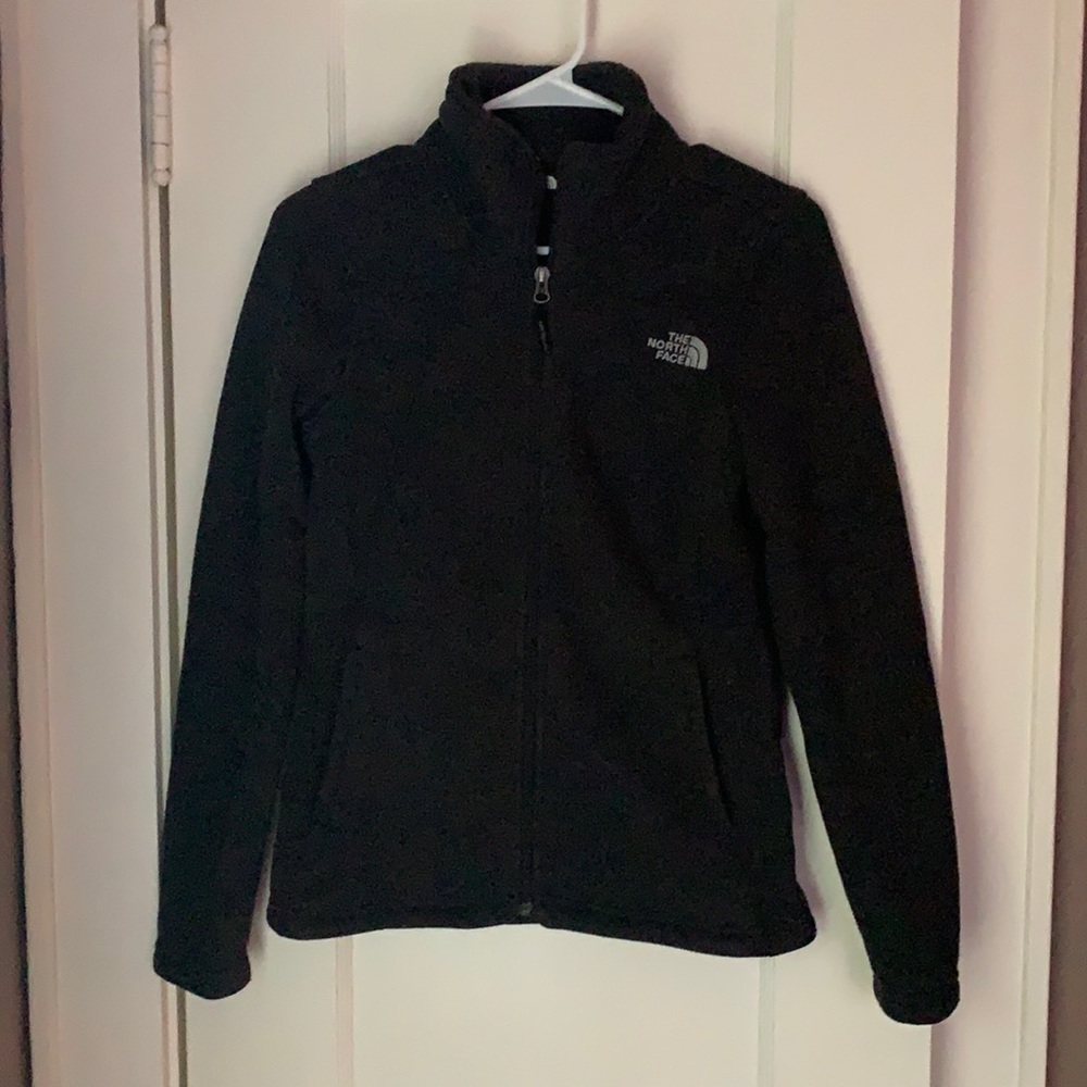 XS The North Face Full Zip Fleece - Black